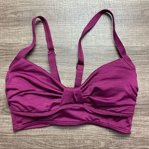 Athena Tulum Purple Molded Cup Bikini Top 32B/C